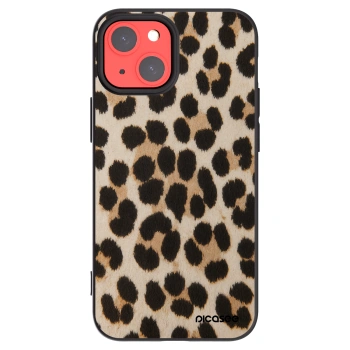 Picasee silikonový černý obal pro Apple iPhone 13 mini - Brown Tiger