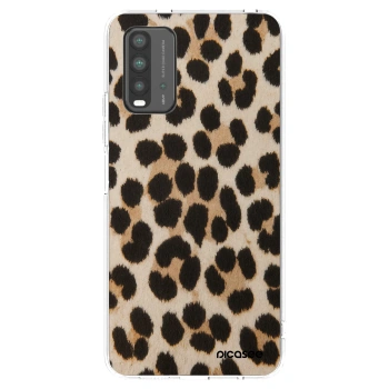 Picasee silikonový černý obal pro Xiaomi Redmi 9T - Brown Tiger