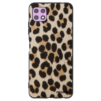 Picasee silikonový černý obal pro Samsung Galaxy A22 A226B 5G - Brown Tiger