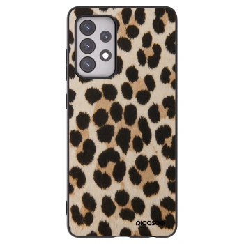 Picasee silikonový černý obal pro Samsung Galaxy A52s 5G A528B - Brown Tiger