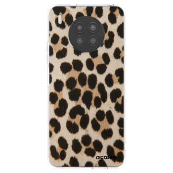 Picasee silikonový průhledný obal pro Huawei Nova 8i - Brown Tiger