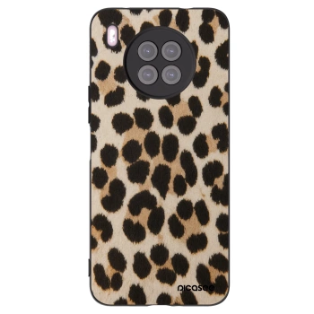 Picasee silikonový černý obal pro Huawei Nova 8i - Brown Tiger