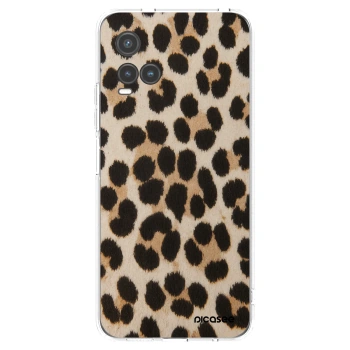 Picasee silikonový průhledný obal pro Vivo Y33s - Brown Tiger