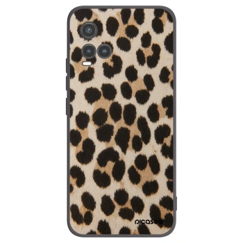 Picasee silikonový černý obal pro Vivo Y33s - Brown Tiger