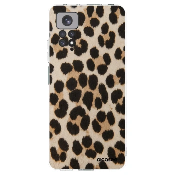 Picasee silikonový průhledný obal pro Xiaomi Redmi Note 11S 4G - Brown Tiger
