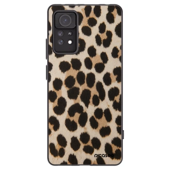 Picasee silikonový černý obal pro Xiaomi Redmi Note 11 Pro - Brown Tiger