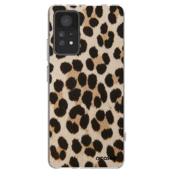 Picasee silikonový průhledný obal pro Xiaomi Redmi Note 11 Pro 5G - Brown Tiger