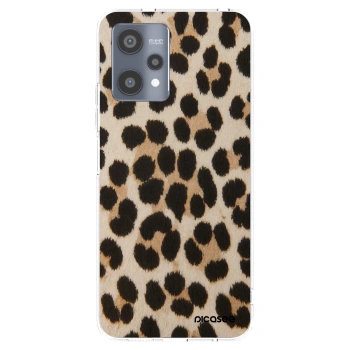 Picasee silikonový průhledný obal pro Realme 9 Pro 5G - Brown Tiger