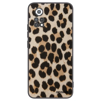 Picasee silikonový černý obal pro Xiaomi Poco X4 Pro 5G - Brown Tiger