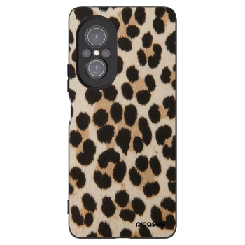 Picasee silikonový černý obal pro Huawei Nova 9 SE - Brown Tiger