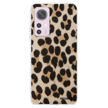 Picasee silikonový průhledný obal pro Xiaomi 12 - Brown Tiger