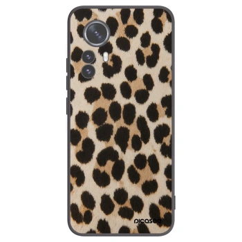 Picasee silikonový černý obal pro Xiaomi 12 Pro - Brown Tiger