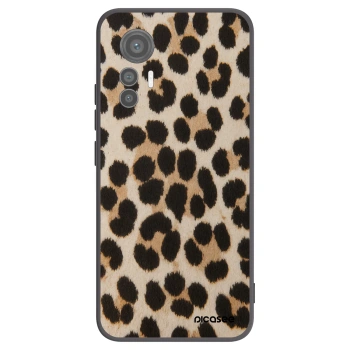 Picasee silikonový černý obal pro Xiaomi 12 Lite - Brown Tiger