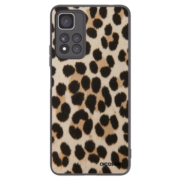 Picasee silikonový černý obal pro Xiaomi Redmi Note 11 Pro+ 5G - Brown Tiger