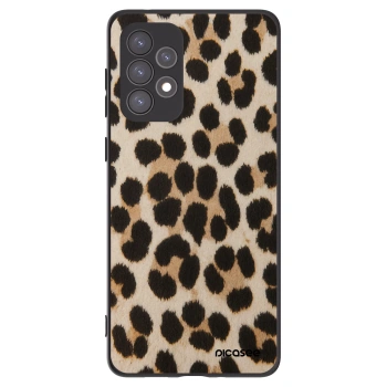 Picasee silikonový černý obal pro Samsung Galaxy A73 5G - Brown Tiger