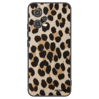 Picasee silikonový černý obal pro Xiaomi Poco X5 - Brown Tiger