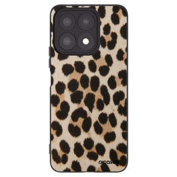 Picasee silikonový černý obal pro Honor X8a - Brown Tiger