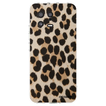 Picasee silikonový průhledný obal pro Xiaomi 13 - Brown Tiger
