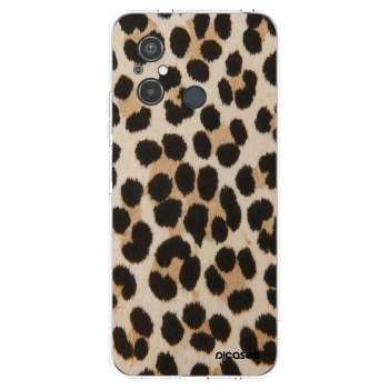 Picasee silikonový průhledný obal pro Xiaomi Redmi 12C - Brown Tiger