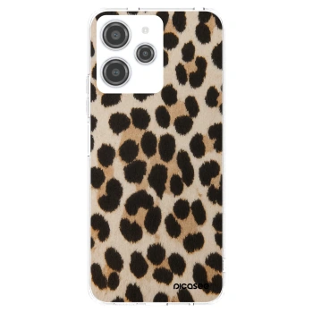 Picasee silikonový průhledný obal pro Xiaomi Redmi 12 4G - Brown Tiger