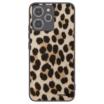 Picasee silikonový černý obal pro Xiaomi Redmi 12 4G - Brown Tiger