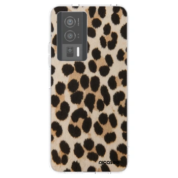 Picasee silikonový průhledný obal pro Xiaomi Poco F5 Pro 5G - Brown Tiger