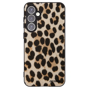 Picasee silikonový černý obal pro Samsung Galaxy S23 FE S711B - Brown Tiger