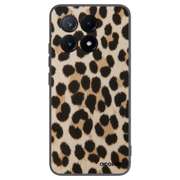 Picasee silikonový černý obal pro Xiaomi Poco X6 Pro - Brown Tiger