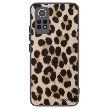 Picasee silikonový černý obal pro Xiaomi Redmi Note 12 Pro 4G - Brown Tiger
