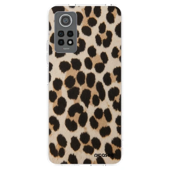 Picasee silikonový průhledný obal pro Xiaomi Redmi Note 12 Pro 4G - Brown Tiger