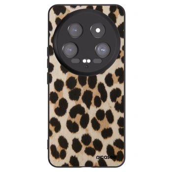 Picasee silikonový černý obal pro Xiaomi 14 Ultra - Brown Tiger