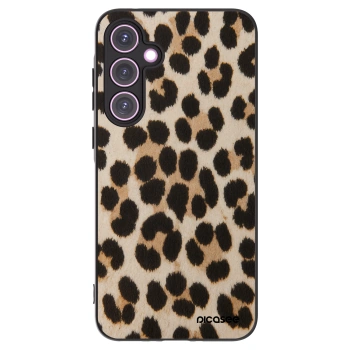Picasee silikonový černý obal pro Samsung Galaxy A35 5G A356B - Brown Tiger