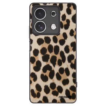 Picasee silikonový černý obal pro Xiaomi Redmi Note 13 4G - Brown Tiger