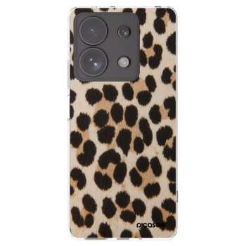 Picasee silikonový průhledný obal pro Xiaomi Redmi Note 13 Pro 4G - Brown Tiger