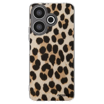 Picasee silikonový průhledný obal pro Xiaomi Redmi 13 4G - Brown Tiger