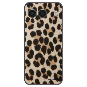 Picasee silikonový černý obal pro OnePlus Nord 4 - Brown Tiger