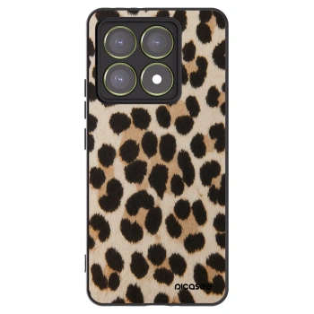 Picasee silikonový černý obal pro Xiaomi 14T - Brown Tiger