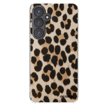 Picasee silikonový průhledný obal pro Samsung Galaxy S24 FE S721B - Brown Tiger