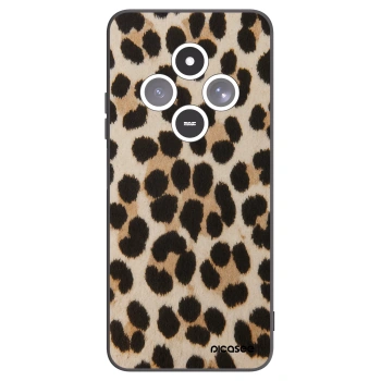 Picasee silikonový černý obal pro Xiaomi Redmi 14C - Brown Tiger