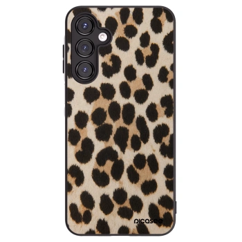Picasee silikonový černý obal pro Samsung Galaxy A16 5G - Brown Tiger