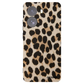 Picasee silikonový černý obal pro Xiaomi Poco X7 - Brown Tiger
