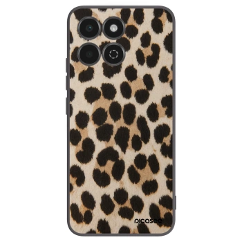 Picasee silikonový černý obal pro Honor 200 Smart 5G - Brown Tiger