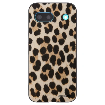 Picasee silikonový černý obal pro Google Pixel 8a - Brown Tiger