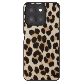 Picasee silikonový černý obal pro Honor X8c - Brown Tiger