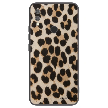 Picasee silikonový černý obal pro Xiaomi Redmi Note 7 - Brown Tiger