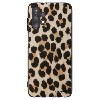 Picasee silikonový černý obal pro Samsung Galaxy A13 5G - Brown Tiger