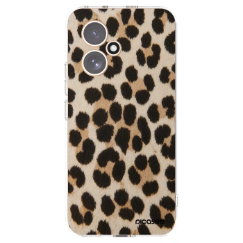 Picasee silikonový průhledný obal pro Honor 400 5G - Brown Tiger
