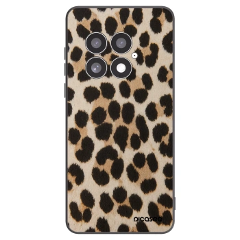 Picasee silikonový černý obal pro OnePlus 13 5G - Brown Tiger