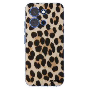 Picasee silikonový průhledný obal pro Xiaomi Redmi 15C 4G - Brown Tiger