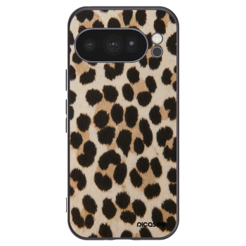 Picasee silikonový černý obal pro Google Pixel 10 Pro - Brown Tiger